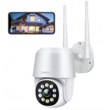 ColorVu Wireless PTZ CCTV Camera - AI Intelligence -2MP WiFi